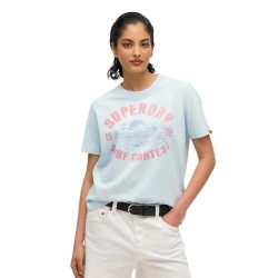 тениска,дамски,тениски,superdry,lo,fi,outdoor,relaxed,short,sleeve,t,shirt,atmosphere,blue,(blue)