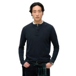 тениска,мъжки,тениски,superdry,lw,textured,grandad,long,sleeve,t,shirt,eclipse,navy,(blue)