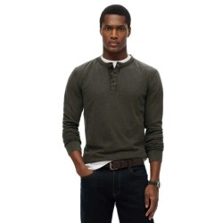 тениска,мъжки,тениски,superdry,lw,textured,grandad,long,sleeve,t,shirt,black,(washed,black)