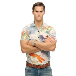 риза,с,къс,ръкав,мъжки,ризи,superdry,merchant,hawaiian,short,sleeve,shirt,ryusunichiwa,off,white,(multicolor)