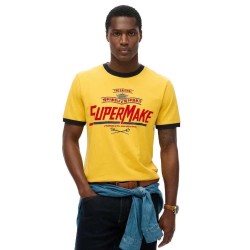 тениска,мъжки,тениски,superdry,modern,industry,relaxed,short,sleeve,t,shirt,yellow,(utah,gold)