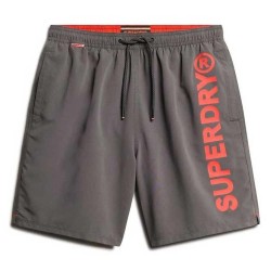 бански,гащета,мъжки,бански,костюми,superdry,sport,graphic,17´´,swimming,shorts,charcoal,(grey)