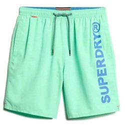 бански,гащета,мъжки,бански,костюми,superdry,sport,graphic,17´´,swimming,shorts,green,(spring,bud,green)