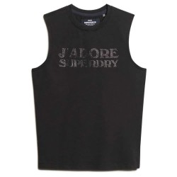 тениска,дамски,тениски,superdry,sport,luxe,fitted,sleeveless,t,shirt,vulcan,black,(black)