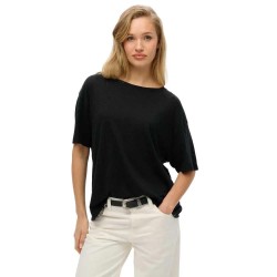 тениска,дамски,тениски,superdry,studios,dropped,shoulder,short,sleeve,t,shirt,black