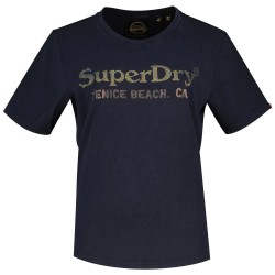 тениска,дамски,тениски,superdry,venue,metallic,relaxed,short,sleeve,t,shirt,blue,(eclipse,navy)