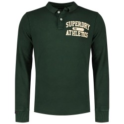 мъжки,блузи,с,яка,superdry,vintage,athletic,long,sleeve,polo,enamel,green,(green)