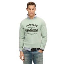 блуза,мъжки,пуловери,superdry,vintage,wash,relaxed,sweatshirt,green