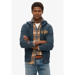 блуза,мъжки,пуловери,superdry,vl,embroidered,full,zip,sweatshirt,blue