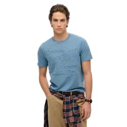 тениска,мъжки,тениски,superdry,workwear,embossed,relaxed,short,sleeve,t,shirt,pottery,blue,marl,(blue)