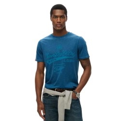 тениска,мъжки,тениски,superdry,workwear,washed,relaxed,short,sleeve,t,shirt,rodeo,blue,marl,(blue)