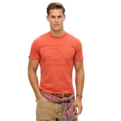 тениска,мъжки,тениски,superdry,workwear,embossed,relaxed,short,sleeve,t,shirt,paprika,red,marl,(orange)
