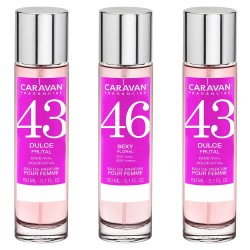 дамски,парфюми,caravan,nº43,nº46,150ml,parfum,3,units