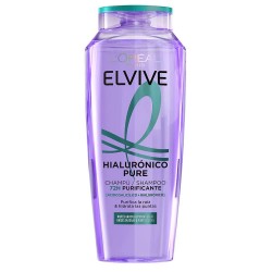 хигиена,коса,l´oreal,paris,elvive,hyalu,pure,r24,b400ml,shampoo,550,clear,(multicolor)