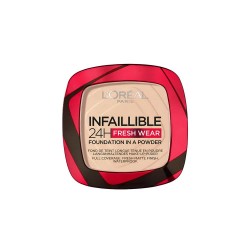 ексфолианти,l´oreal,paris,infallible,compact,powder,makeup,20,co9gr,inter,multicolor