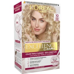 хигиена,коса,l´oreal,paris,permanent,dye,excell,10,bl,tt,cl,550,clear,(multicolor)