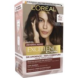 хигиена,коса,l´oreal,paris,permanent,dye,excell,univ,nudes,4u,brown,550,clear,(multicolor)