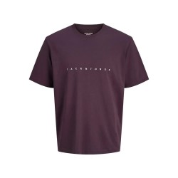 тениска,мъжки,тениски,jack,&,jones,12234746,star,short,sleeve,t,shirt,plum,perfect,(purple)