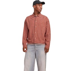 карирана,риза,мъжки,ризи,jack,&,jones,austin,clean,check,long,sleeve,shirt,brown,(arabian,spice)