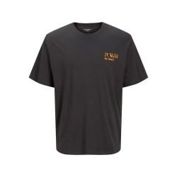тениска,мъжки,тениски,jack,&,jones,bradley,fleur,short,sleeve,t,shirt,grey,(asphalt)