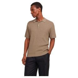 мъжки,блузи,с,яка,jack,&,jones,cooper,short,sleeve,polo,brown,(greige)