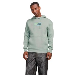 суичър,мъжки,пуловери,jack,&,jones,corp,graphic,hoodie,iceberg,green,(green)
