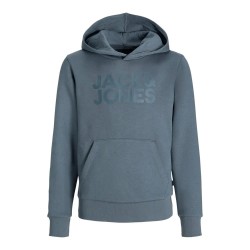 суичър,детски,блузи,jack,&,jones,corp,logo,hoodie,stormy,weather,big,tonal,(grey)