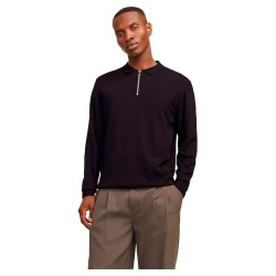 мъжки,блузи,с,яка,jack,&,jones,emil,long,sleeve,polo,black