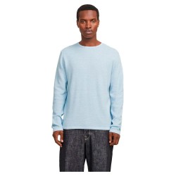 блуза,мъжки,пуловери,jack,&,jones,george,sweater,blue,(chambray,blue,w,cloud,dancer)