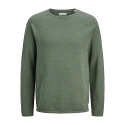 блуза,мъжки,пуловери,jack,&,jones,hill,sweater,laurel,wreath,twist,(green)