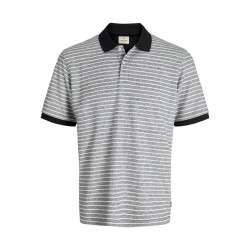 мъжки,блузи,с,яка,jack,&,jones,kean,striped,short,sleeve,polo,grey,(black,white)