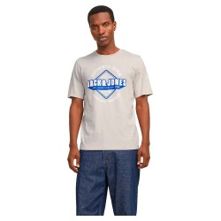 тениска,мъжки,тениски,jack,&,jones,logo,short,sleeve,t,shirt,white,(moonbeam)