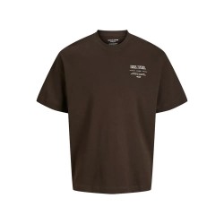 тениска,мъжки,тениски,jack,&,jones,urban,edge,studio,short,sleeve,t,shirt,delicioso,(brown)