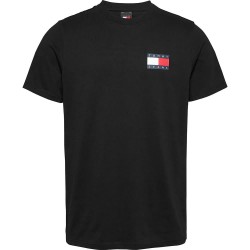 тениска,мъжки,тениски,tommy,jeans,dm0dm20740,short,sleeve,t,shirt,black
