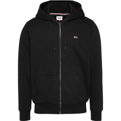 блуза,мъжки,пуловери,tommy,jeans,dm0dm20743,full,zip,sweatshirt,black