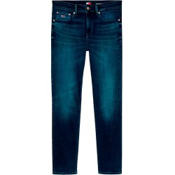дънки,мъжки,панталони,tommy,jeans,scanton,ai1264,slim,fit,jeans,blue