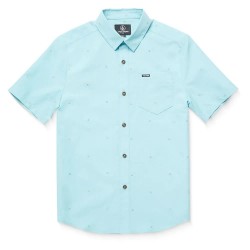 риза,с,къс,ръкав,детски,ризи,volcom,bankstone,short,sleeve,shirt,blue,(mineral,blue)