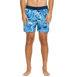 бански,гащета,мъжки,бански,костюми,volcom,lido,print,16´´,swimming,shorts,navy