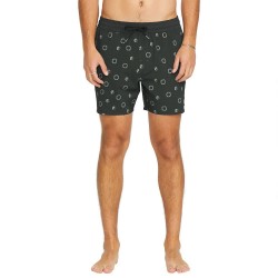 Бански гащета Volcom Lido Print 16´´ swimming shorts - Grey (Stealth) бански,гащета,мъжки,бански,костюми,volcom,lido,print,16´´,swimming,shorts,grey,(stealth)