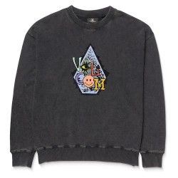 блуза,детски,блузи,volcom,psychosis,sweatshirt,washed,black