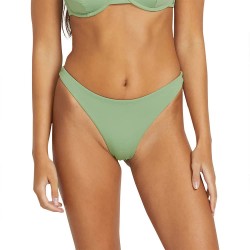 дамски,бански,костюми,volcom,simply,seamless,tiny,bikini,bottom,grass,green
