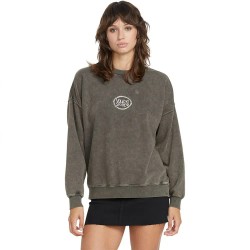 блуза,дамски,блузи,volcom,stone,sweatshirt,grey,(vintage,black)