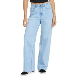 дънки,дамски,панталони,volcom,stoned,bf,high,waist,jeans,blue,bird