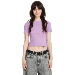 Тениска Volcom Tight short sleeve T-shirt - Purple (Iris Purple) тениска,мъжки,тениски,дамски,тениски,volcom,tight,short,sleeve,t,shirt,purple,(iris,purple)