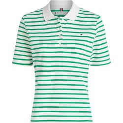 дамски,блузи,с,яка,tommy,hilfiger,1985,short,sleeve,polo,ecru,radiant,green,(green)