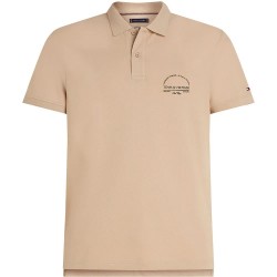мъжки,блузи,с,яка,tommy,hilfiger,archive,graphic,regular,fit,short,sleeve,polo,sandalwood,(beige)