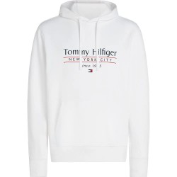 суичър,мъжки,пуловери,tommy,hilfiger,center,stack,hoodie,white