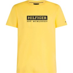 тениска,мъжки,тениски,tommy,hilfiger,colour,to,colour,short,sleeve,t,shirt,yellow,(citronella)