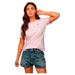 тениска,дамски,тениски,tommy,hilfiger,contrast,flag,regular,fit,short,sleeve,t,shirt,light,pink,(pink)