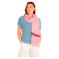 шал,ръкавици,шапки,и,шалове,tommy,hilfiger,essential,flag,scarf,foggy,pink,(pink)